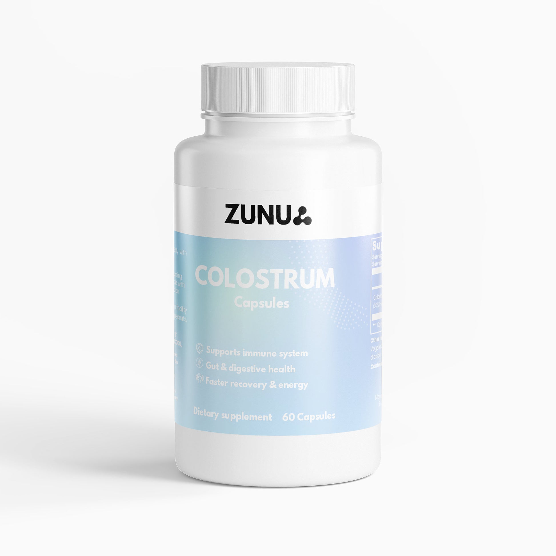 Zunu Colostrum Capsules