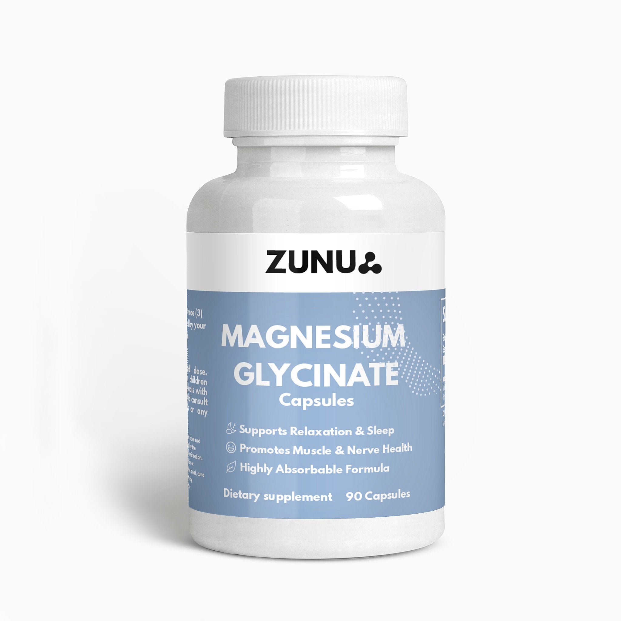 Zunu Magnesium Glycinate Capsules