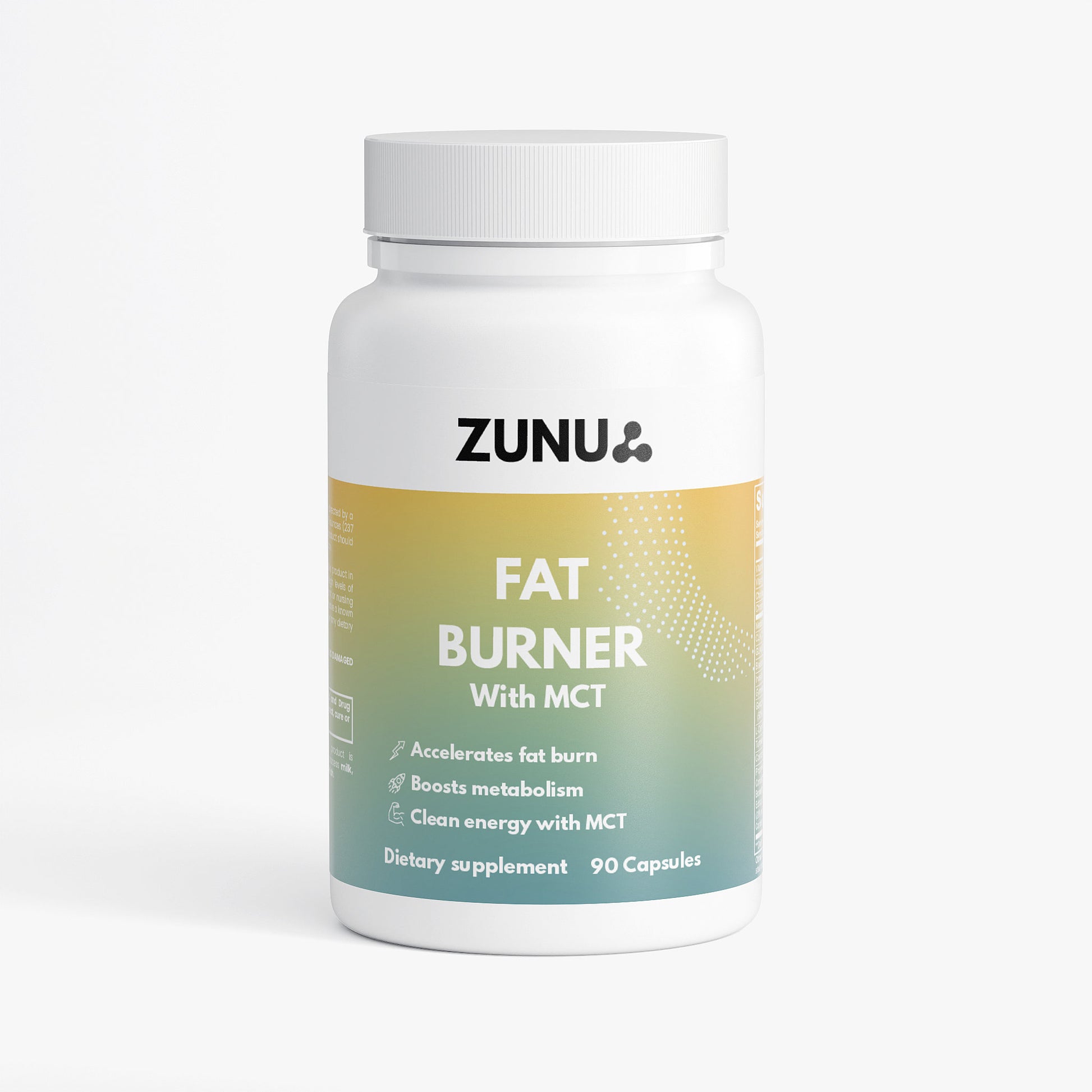 Zunu Fat Burner with MCT Capsules