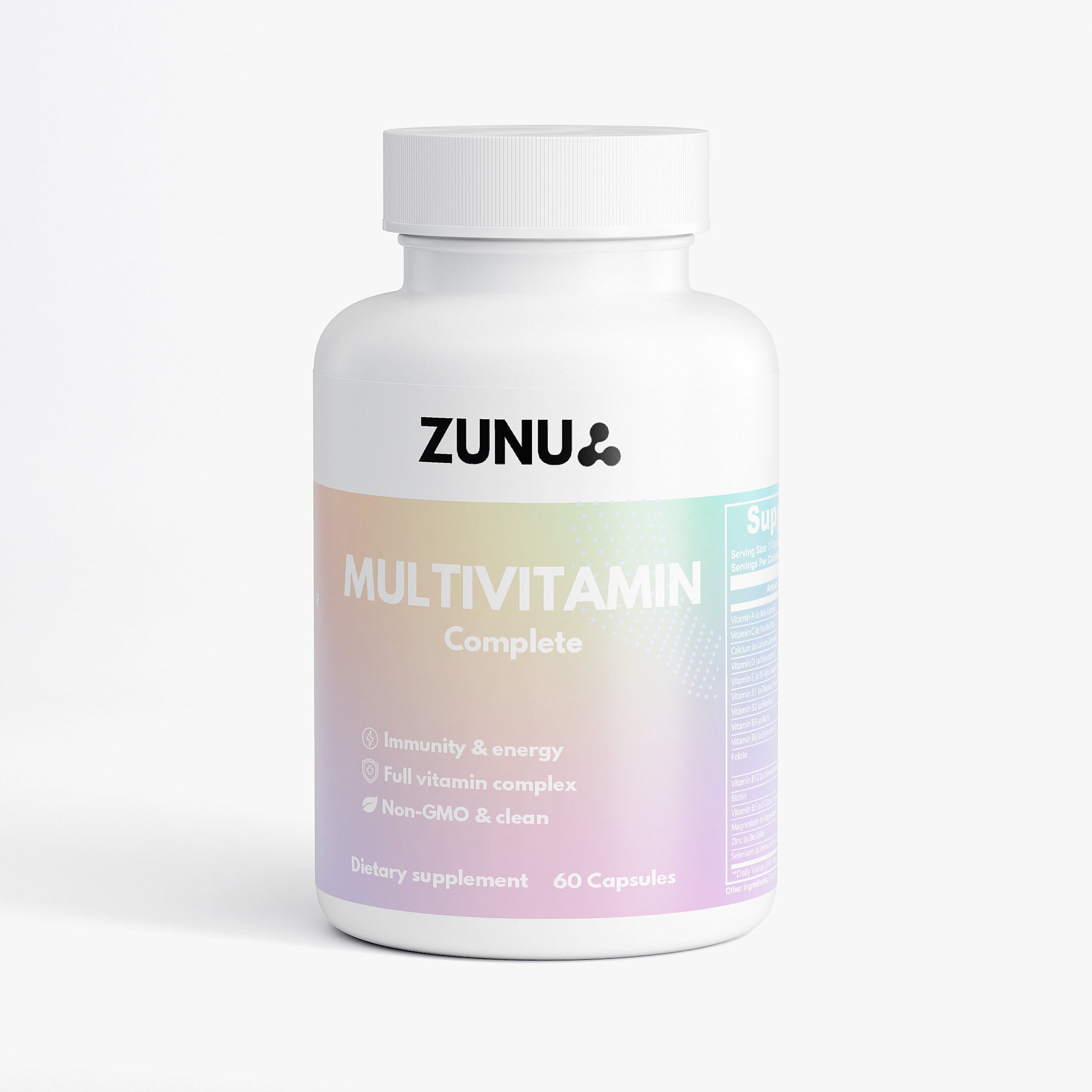 Zunu Complete Multivitamin Capsules