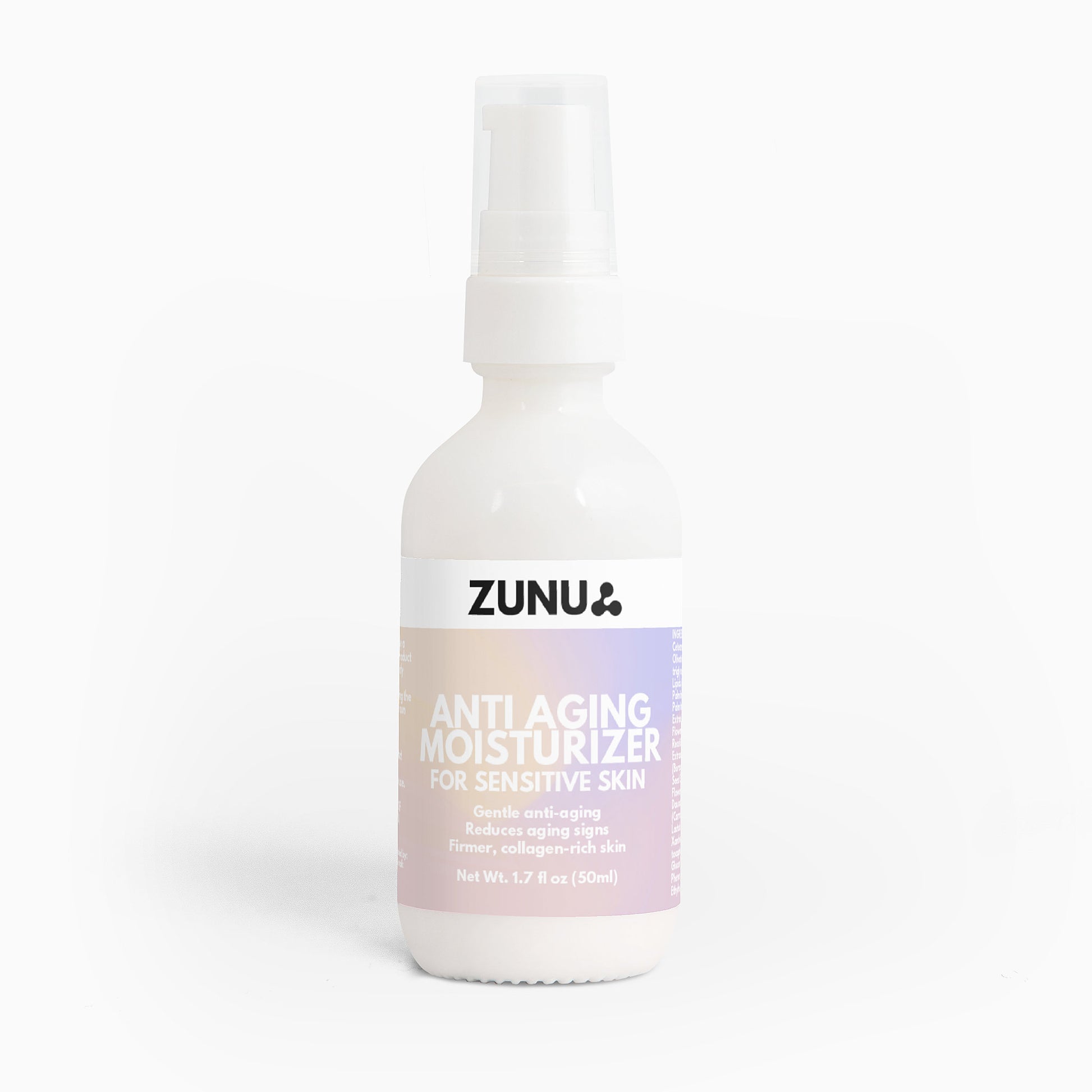 Zunu Anti Aging Moisturizer for Sensitive Skin