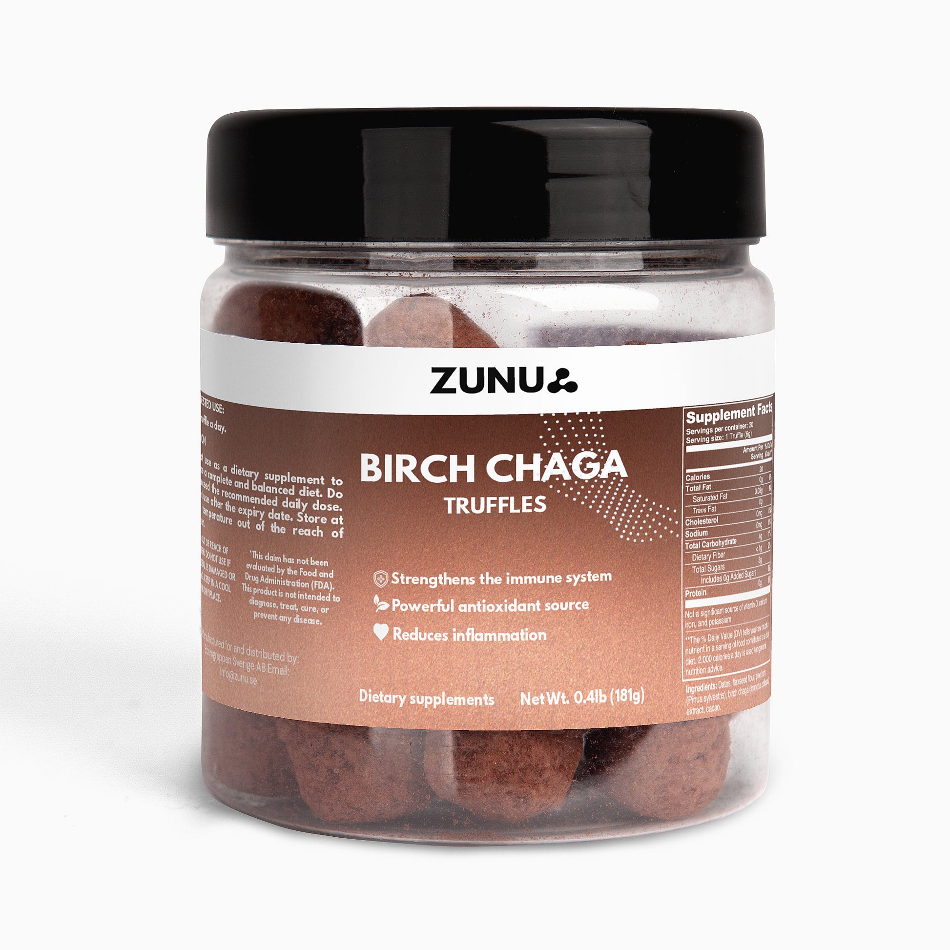Zunu Birch Chaga Truffles
