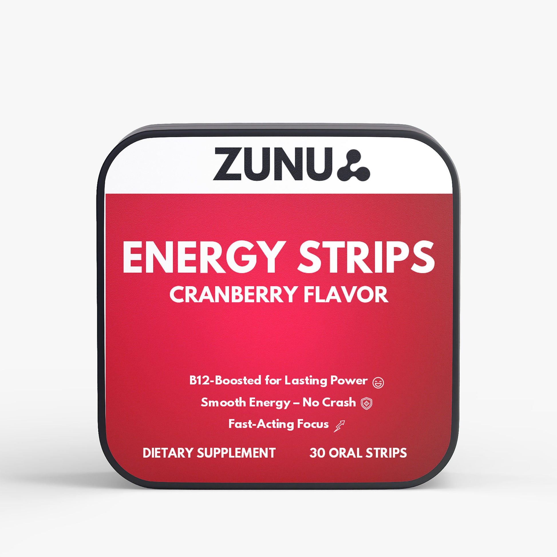 Zunu Energy Strips Cranberry