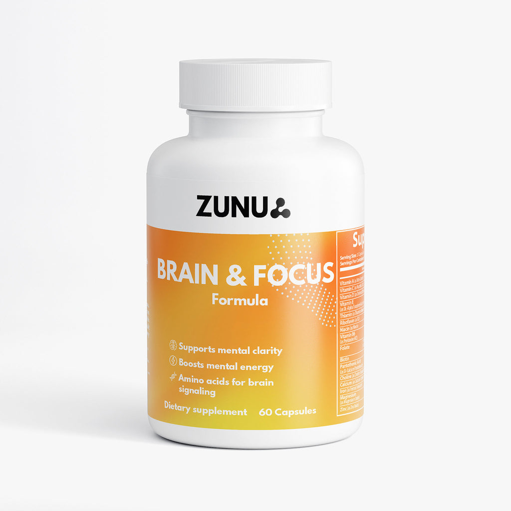 Zunu Brain & Focus Formula Capsules
