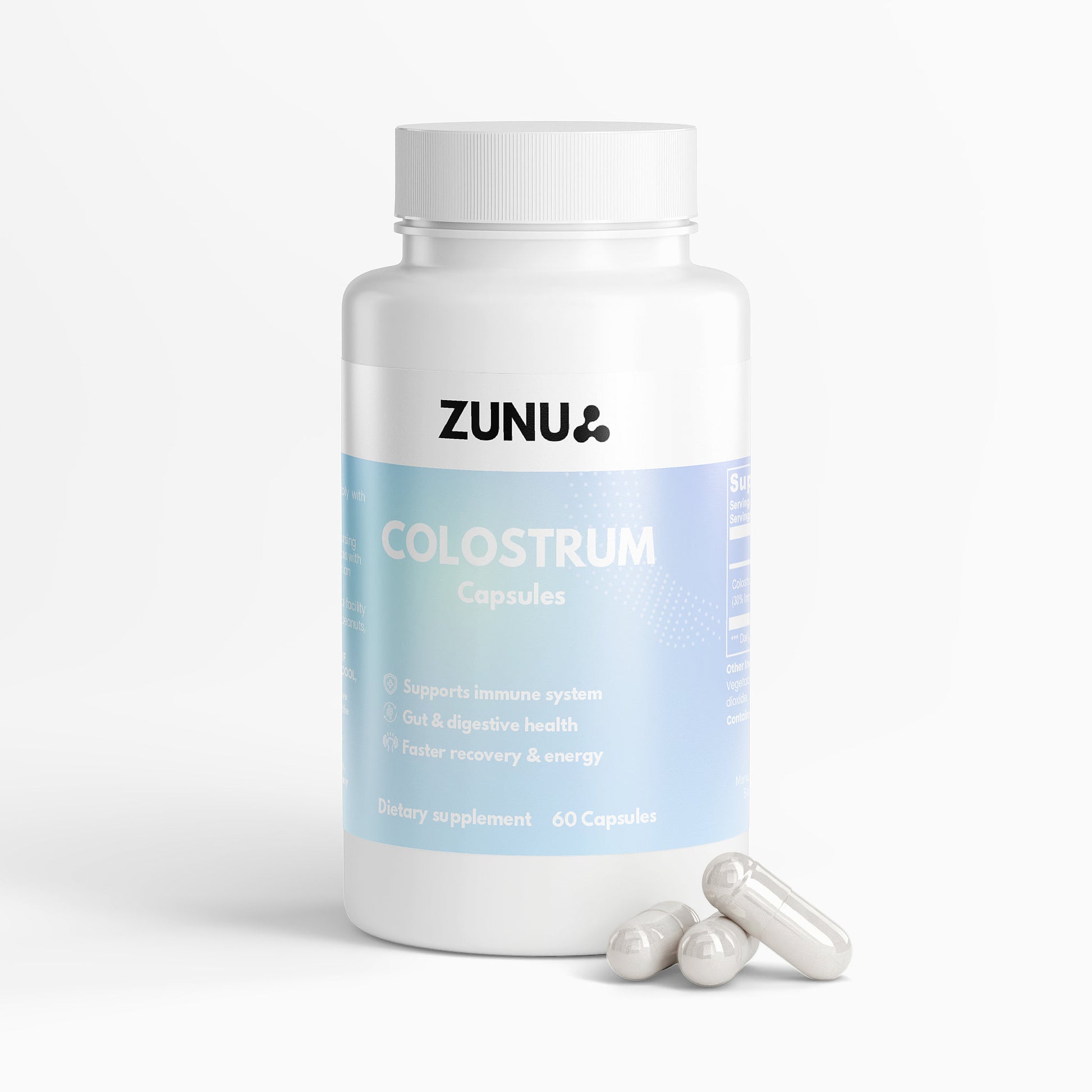 Zunu Colostrum Capsules