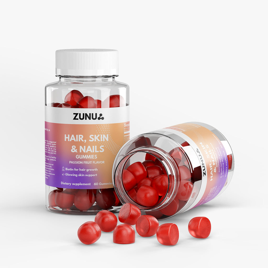 Zunu Hair, Skin & Nails Gummies