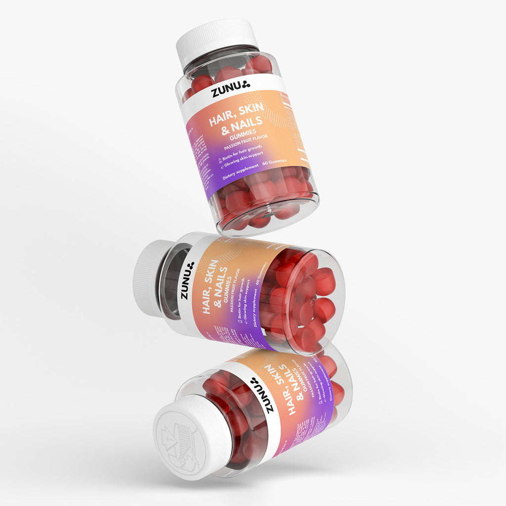 Zunu Hair, Skin & Nails Gummies