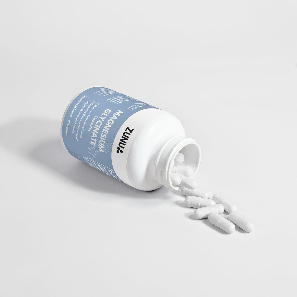 Zunu Magnesium Glycinate Capsules