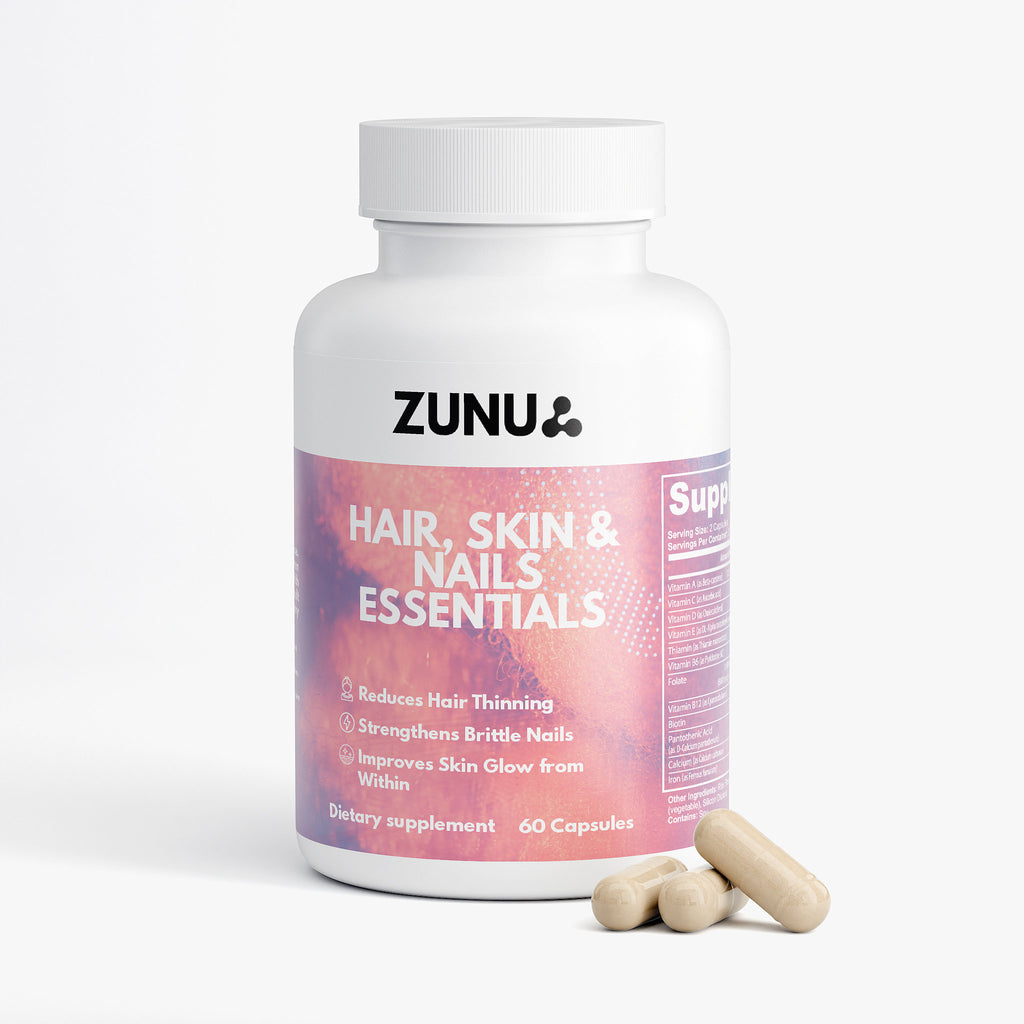 Zunu Hair, Skin and Nails Essential Capsules
