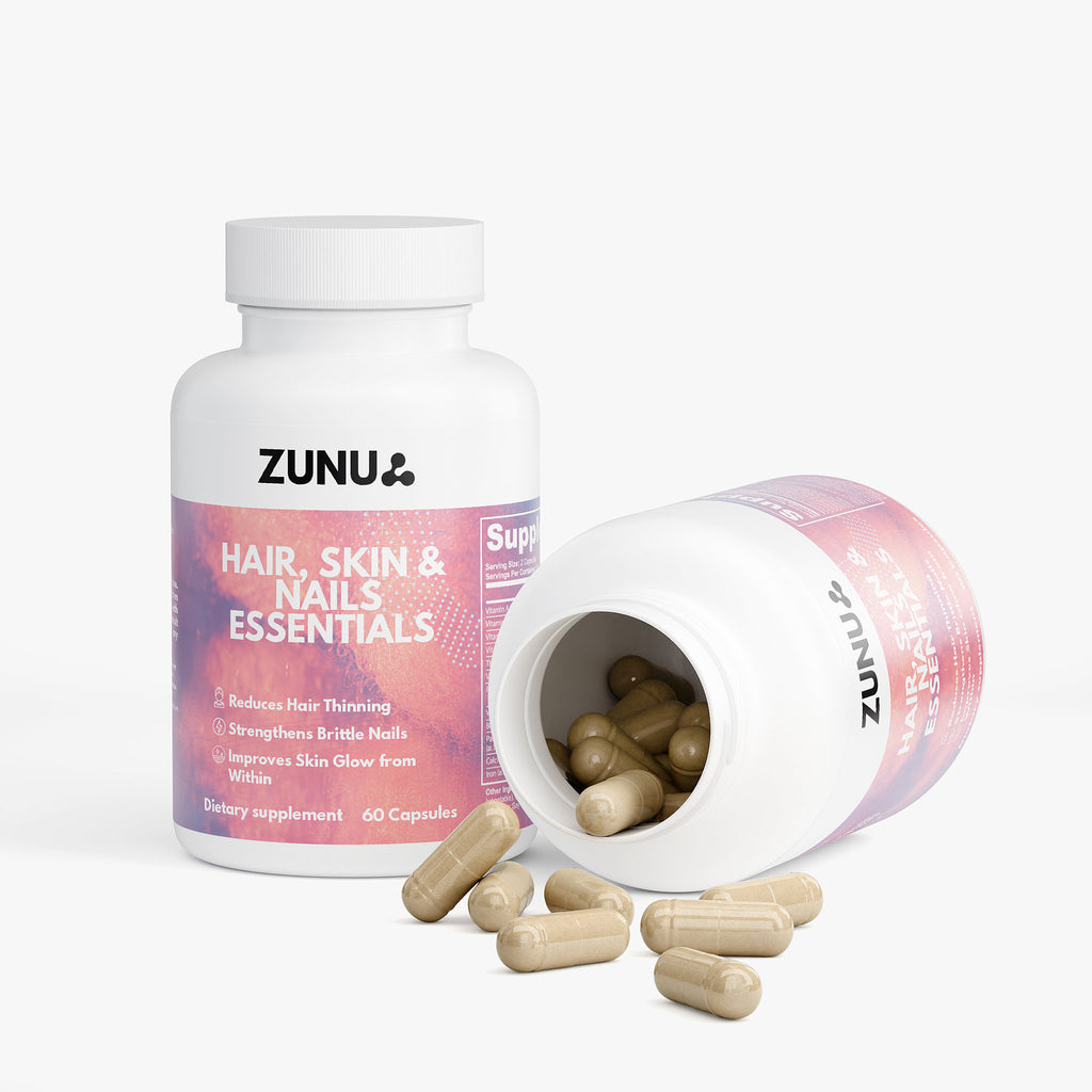 Zunu Hair, Skin and Nails Essential Capsules