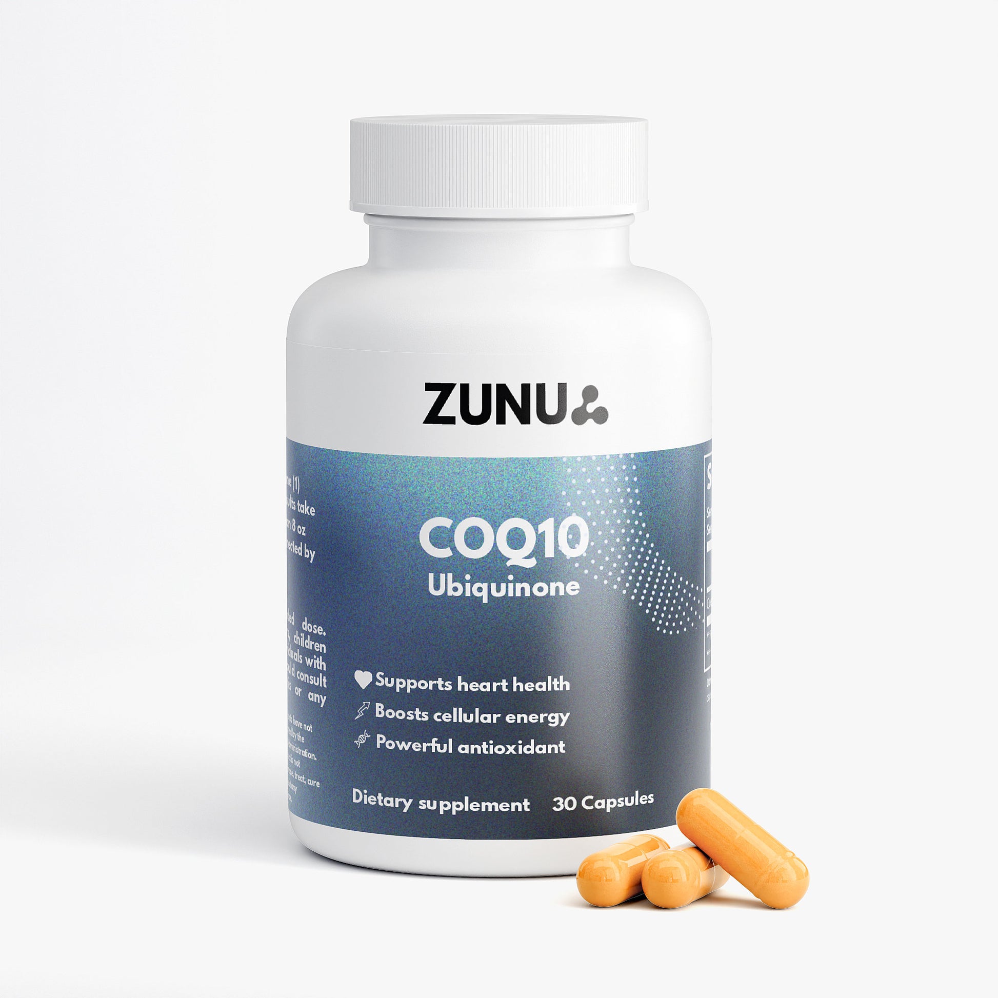 Zunu CoQ10 Ubiquinone Capsules