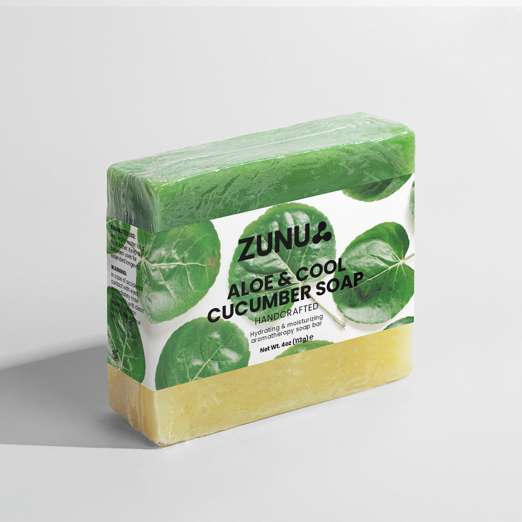 Zunu Aloe & Cool Cucumber Soap