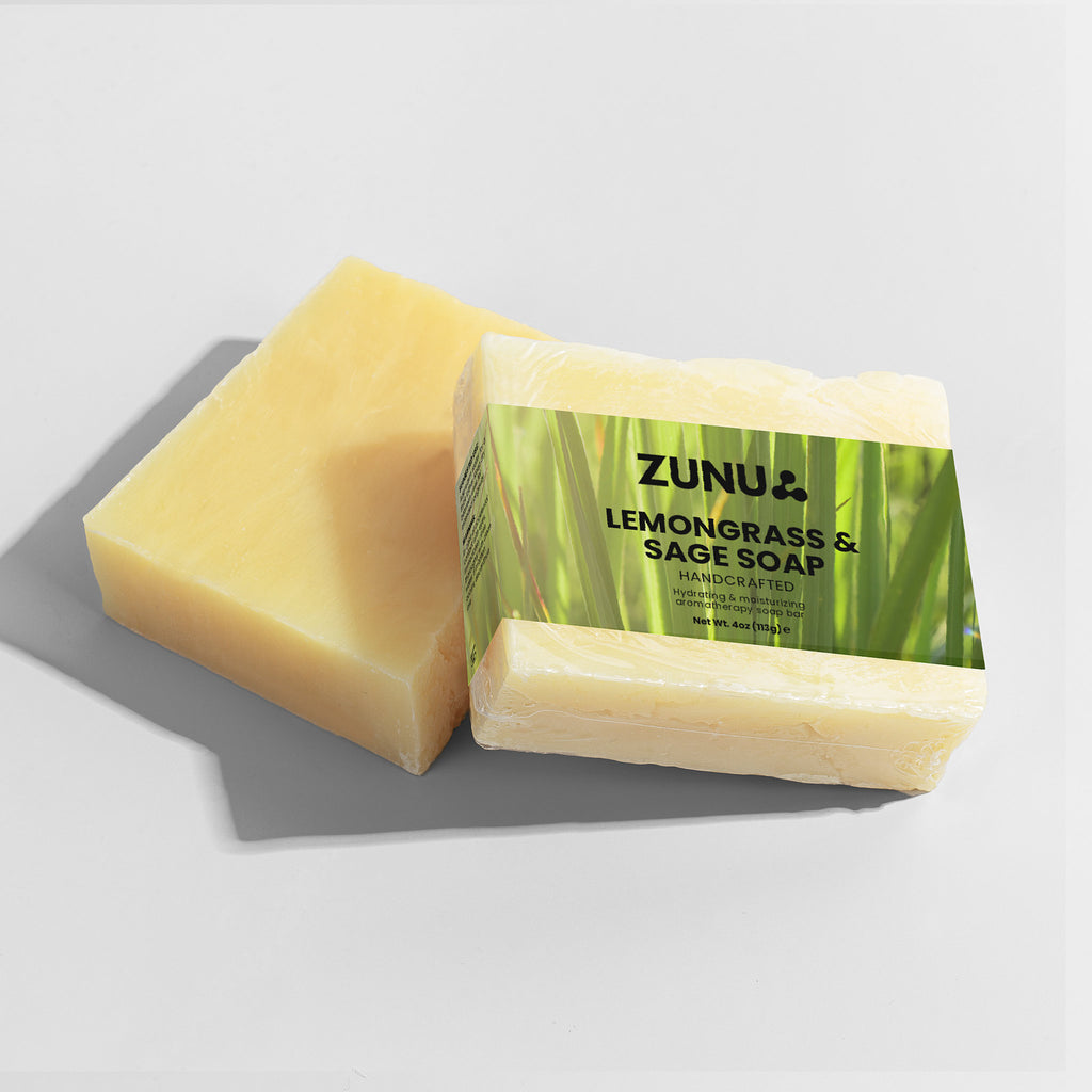 Zunu Lemongrass & Sage Soap
