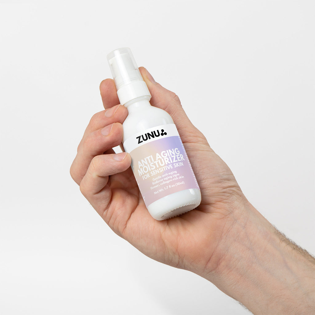 Zunu Anti Aging Moisturizer for Sensitive Skin