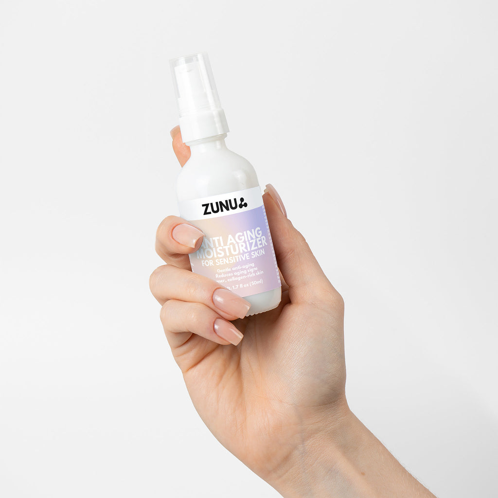Zunu Anti Aging Moisturizer for Sensitive Skin
