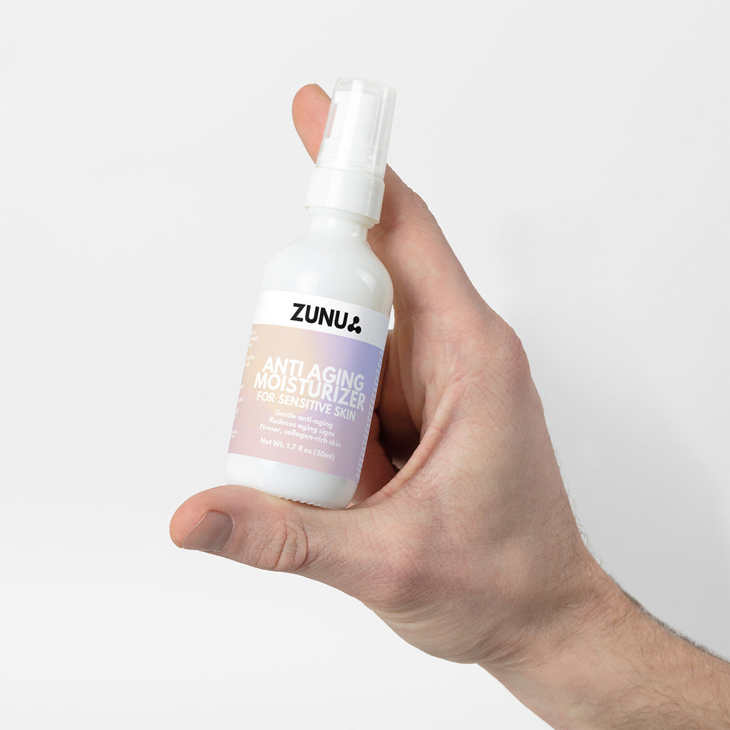 Zunu Anti Aging Moisturizer for Sensitive Skin