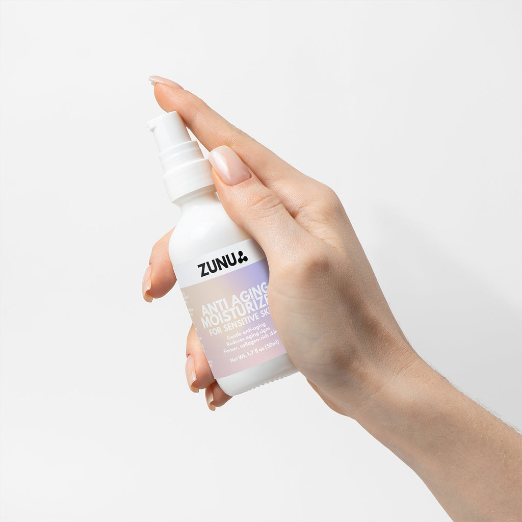 Zunu Anti Aging Moisturizer for Sensitive Skin