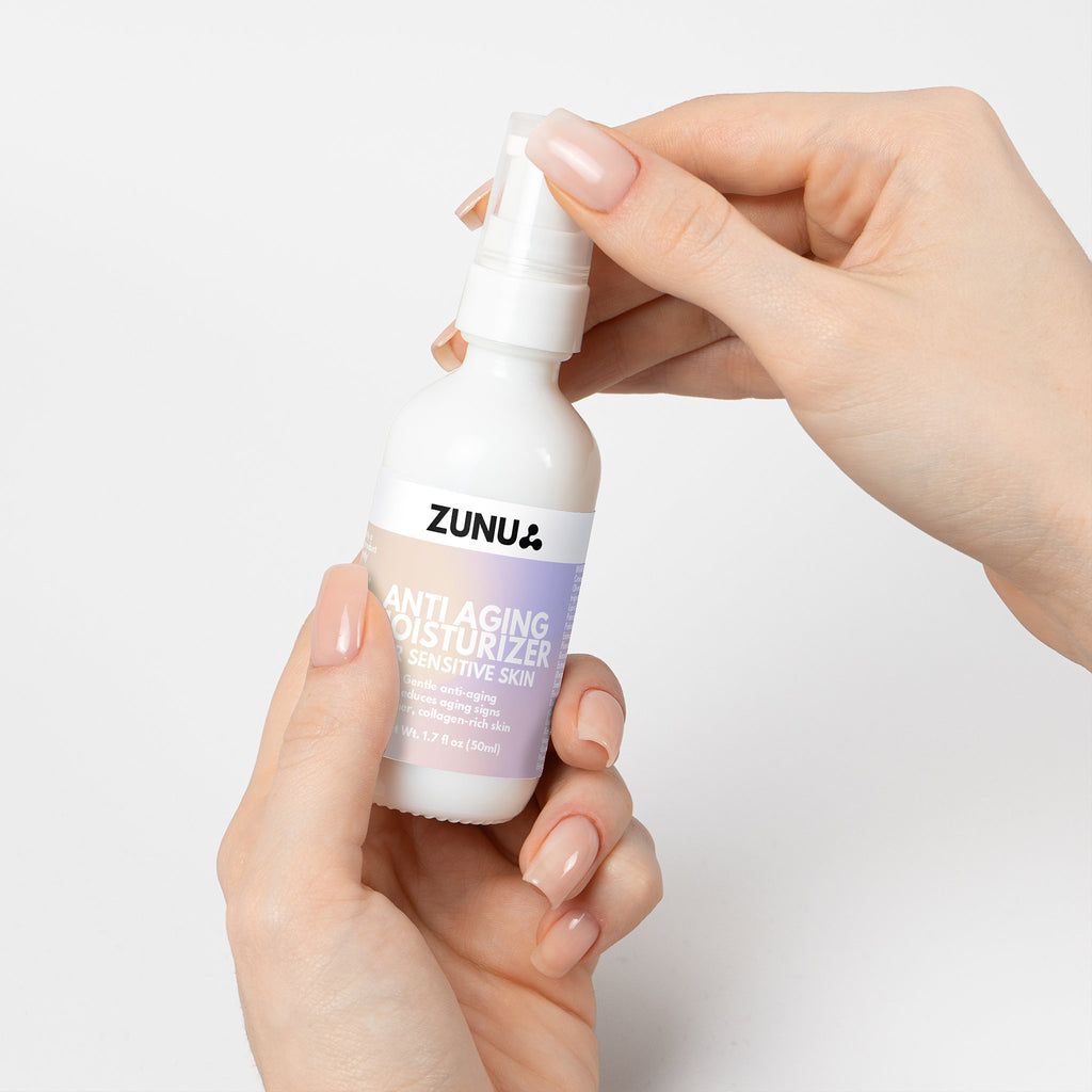 Zunu Anti Aging Moisturizer for Sensitive Skin