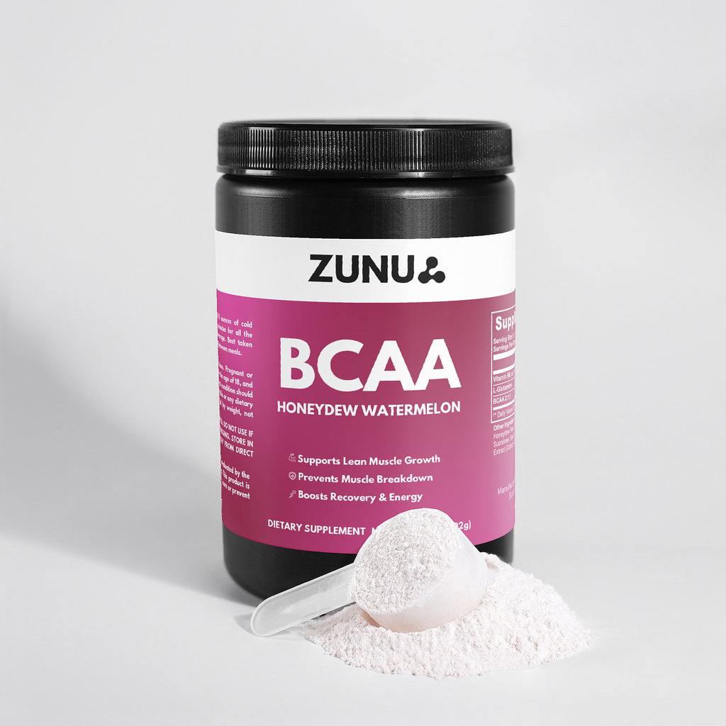 Zunu BCAA Post Workout Powder Honeydew Watermelon
