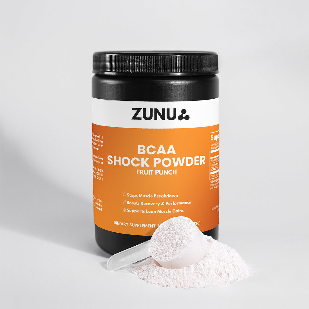 Zunu BCAA Shock Powder Fruit Punch