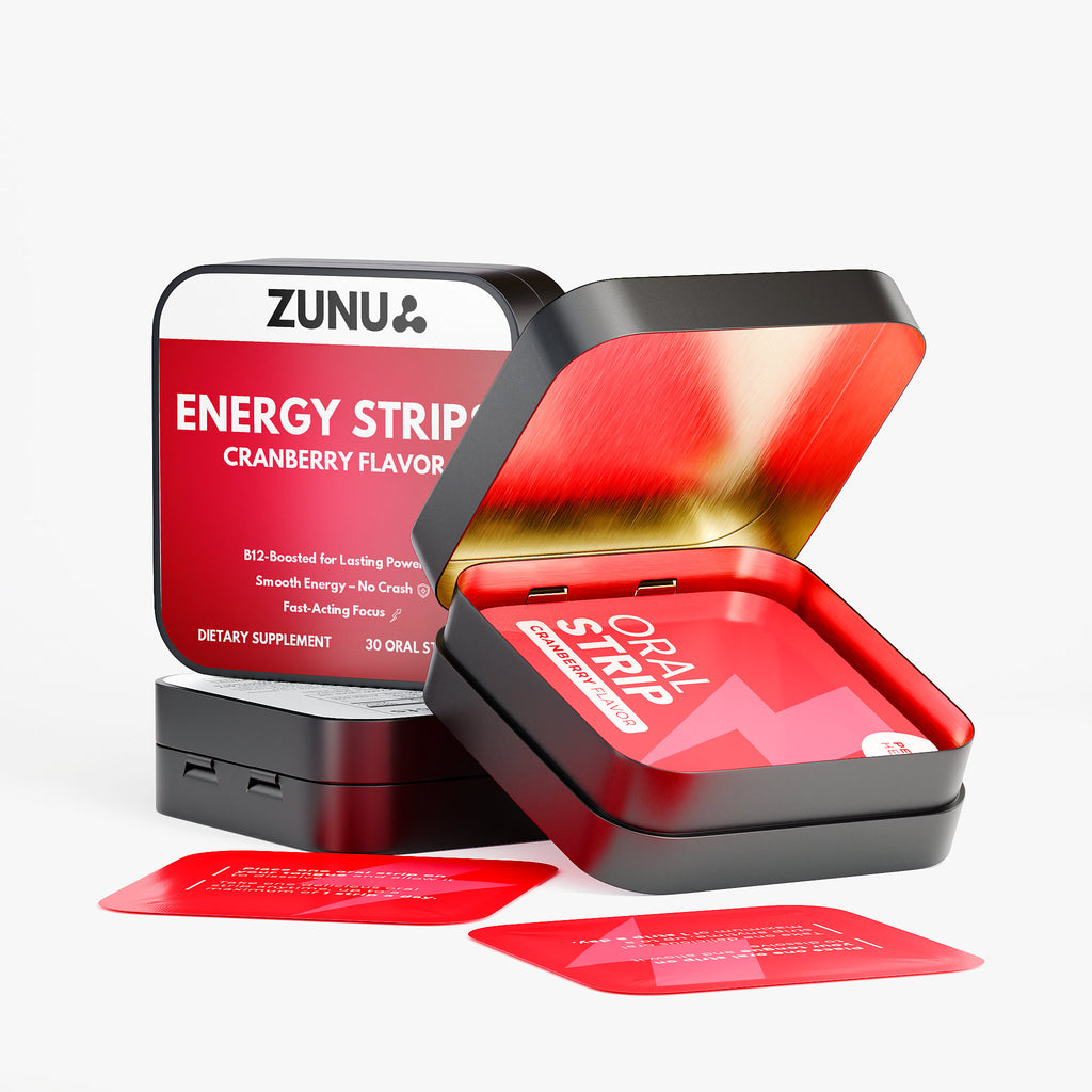 Zunu Energy Strips Cranberry