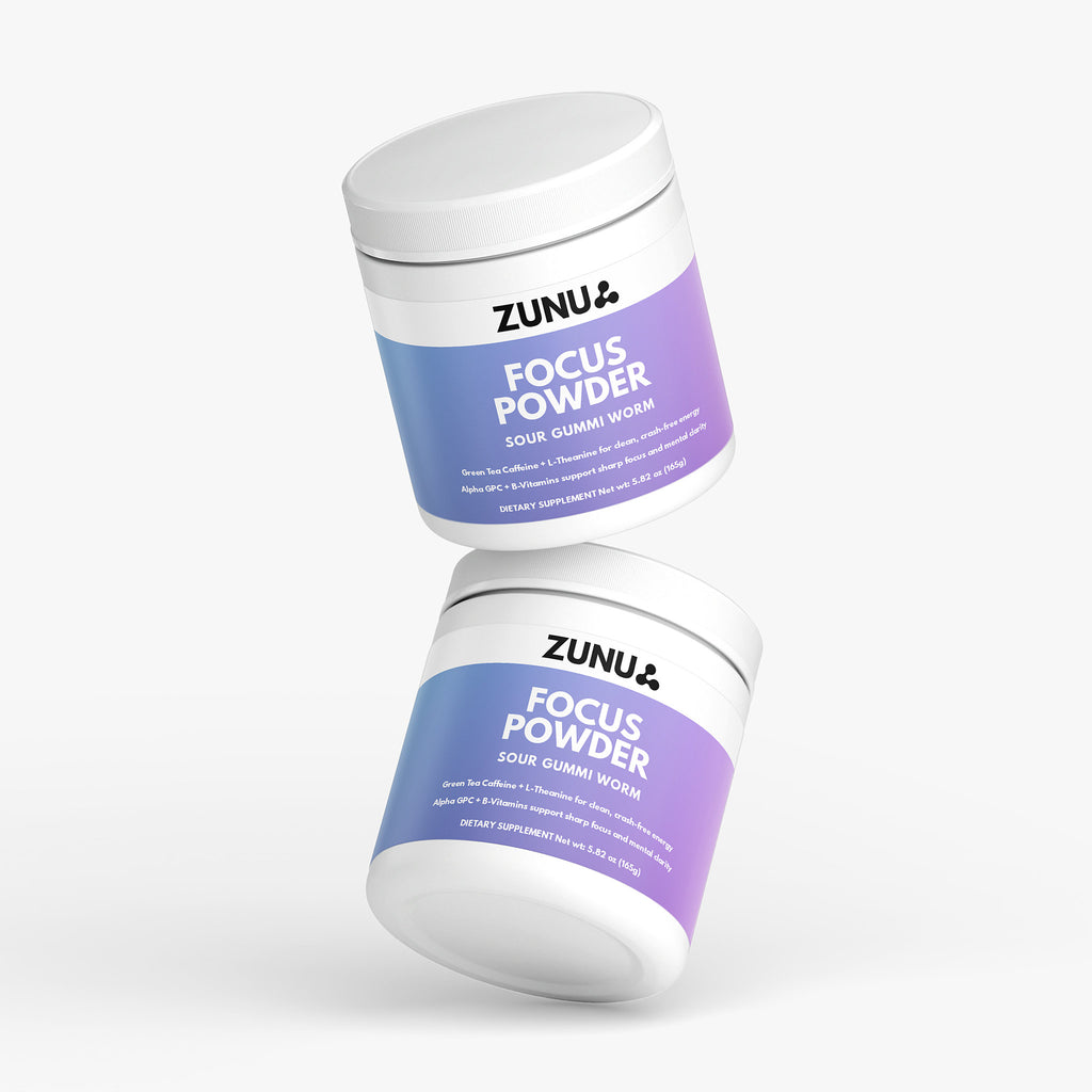 Zunu Focus Powder Sour Gummi Worm