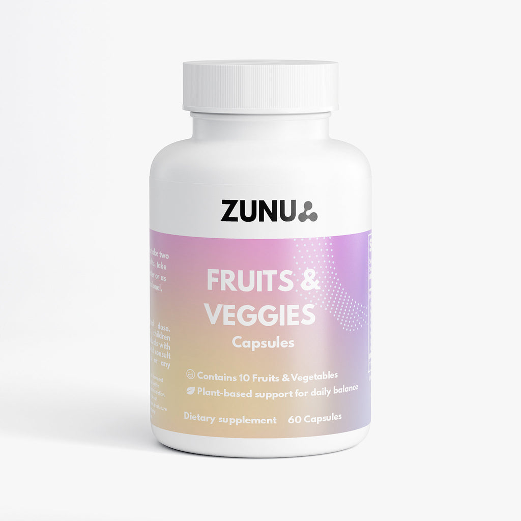 Zunu Fruits and Veggies Capsules