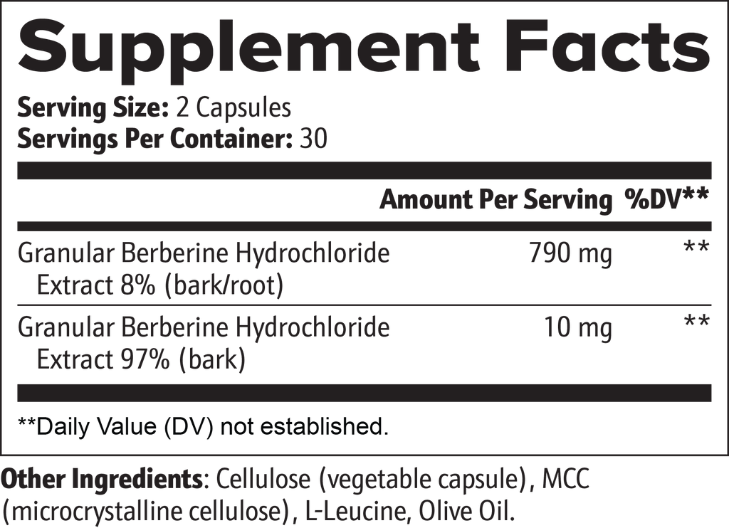 Zunu Berberine Capsules