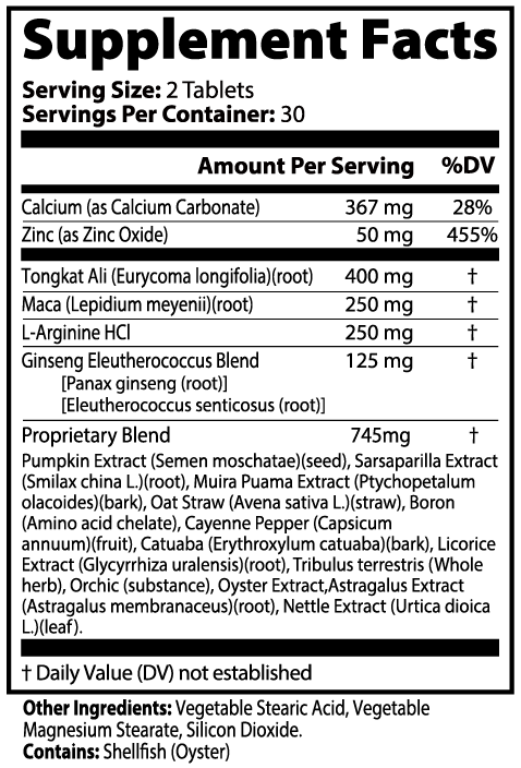 Zunu Men's Vitality Capsules